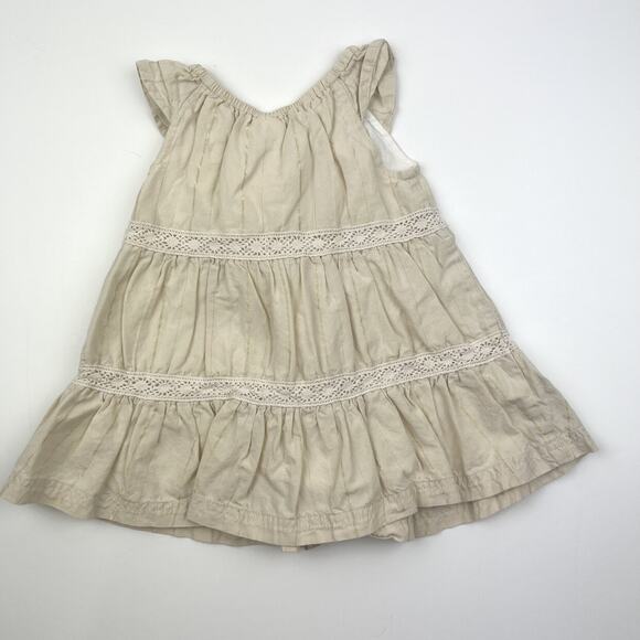 Hanna Andersson Gold Striped Dress - Picture 5 of 6